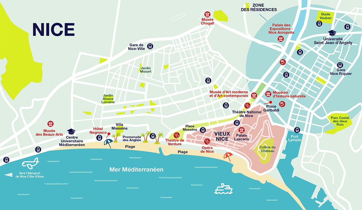Carte de Nice